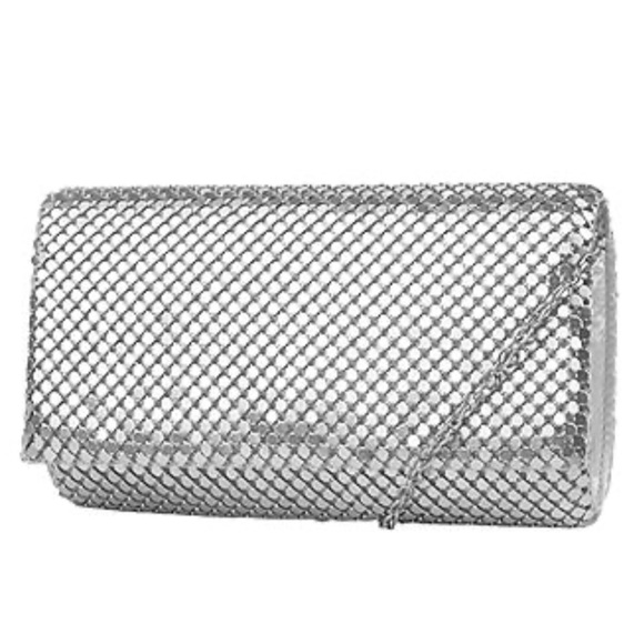 Jessica McClintock Mesh Evening Bag - Picture 1 of 9
